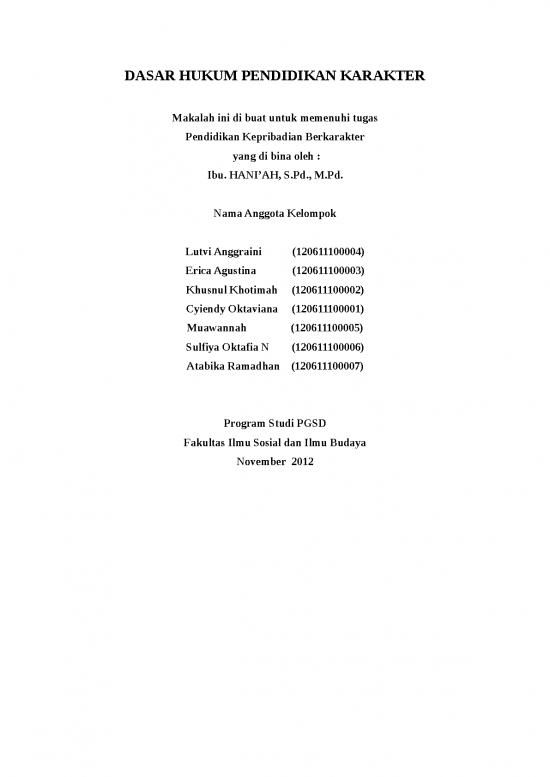 picture Makalah Hukum Pendidikan Karakter