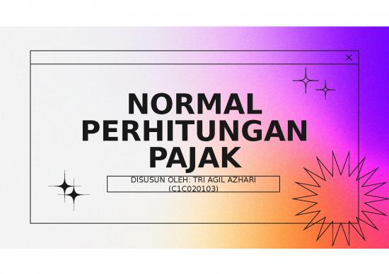 picture1_Presentasi Usaha Ppt 1998 | Power Point Normal Perhitungan Pajak