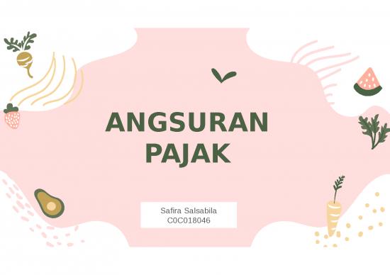 picture Power Point Perpajakan - Angsuran Pajak