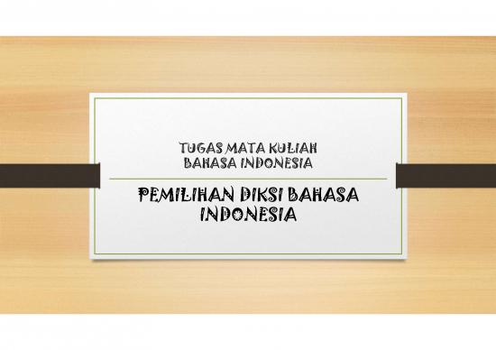 picture Pemilihan Diksi Bahasa Indonesia picture Pemilihan Diksi Bahasa Indonesia