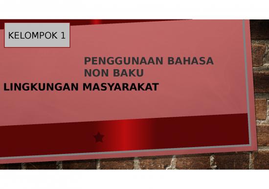 picture1_Power Point - Penggunaan Bahasa Non Baku Di Lingkungan Masyarakat picture1_Power Point - Penggunaan Bahasa Non Baku Di Lingkungan Masyarakat