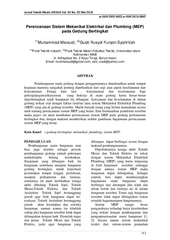 picture1_Download Jurnal Gratis Pdf 2044 | Perencanaan Sistem Mekanikal Elektrikal Dan Plumbing Mep Gedung Bertingkat picture1_Download Jurnal Gratis Pdf 2044 | Perencanaan Sistem Mekanikal Elektrikal Dan Plumbing Mep Gedung Bertingkat