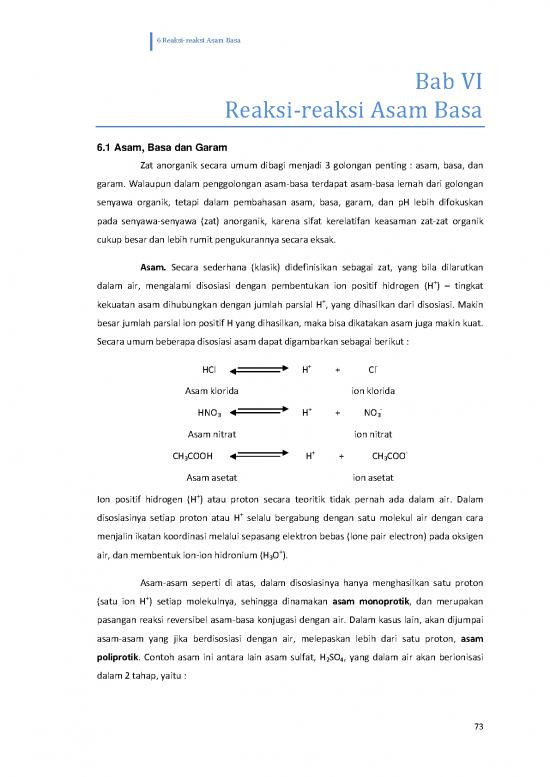 picture Makalah Kimia - Reaksi ‐ Reaksi Asam Basa picture Makalah Kimia - Reaksi ‐ Reaksi Asam Basa