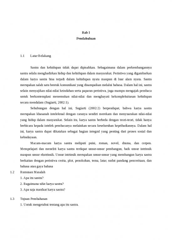 picture Contoh Makalah Sastra