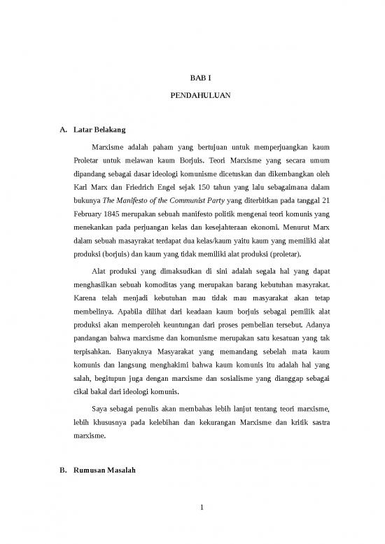 picture Makalah Kelebihan Dan Kekurangan Medan Kritik Sastra Marxisme