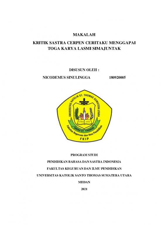 picture1_Makalah Pdf 2107 | Makalah Kritik Sastra Cerpen Ceritaku Menggapai Toga