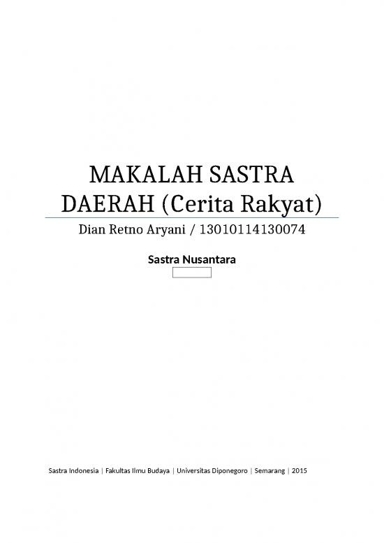 picture Contoh Pembahasan Makalah 2119 | Makalah Sastra Nusantara - Sastra Daerah