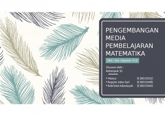 picture1_Education Ppt 2172 | Power Point - Pengembangan Media Pembelajaran Matematika picture1_Education Ppt 2172 | Power Point - Pengembangan Media Pembelajaran Matematika