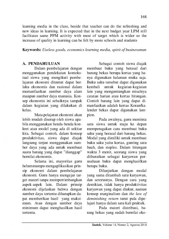 Ekonomi Pdf 284 | Pelatihan Pemanfaatan Barang Bekas Sebagai Media ...