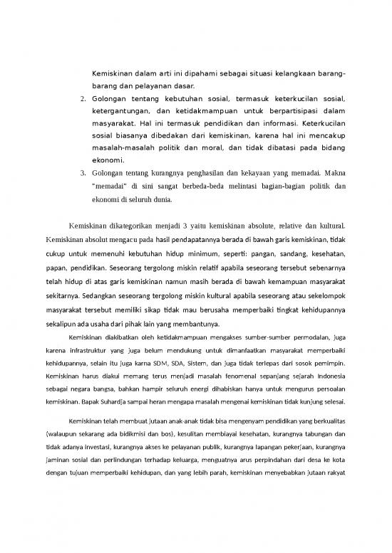 Laporan Doc 1630 | Laporan Hasil Wawancara Kemiskinan Dan Solusi ...