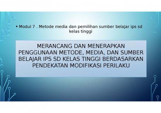 Pendidikan Ppt 2175 | Power Point - Penggunaan Metode Media Dan Sumber ...