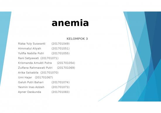 picture1_Hemolisis Adalah 2355 | Power Point - Anemia - Kekurangan Sel Darah Merah