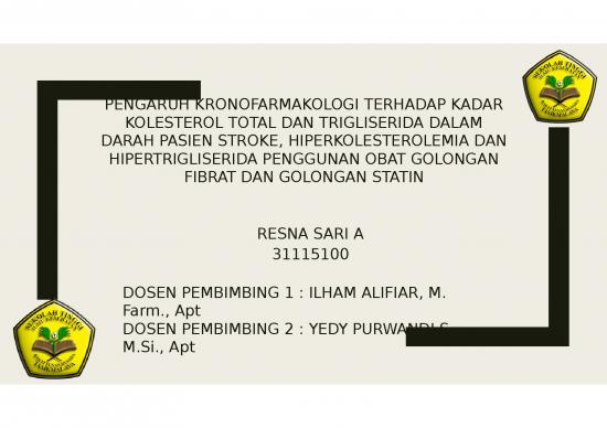 picture Powerpoint Template Farm 2443 | Power Point- Pengaruh Kronofarmakologi Terhadap Kadar Kolesterol Total Dan Trigliserida Dalam Darah Pasien