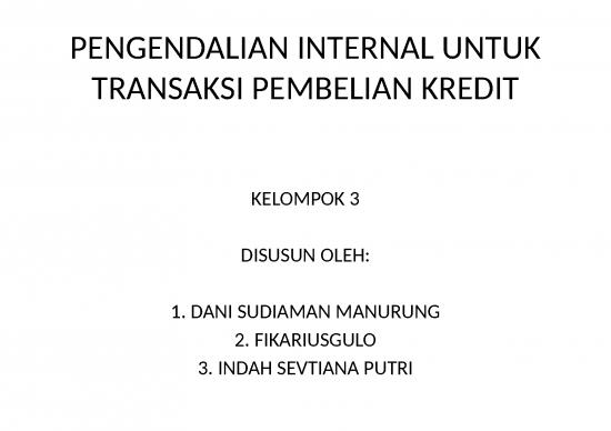 picture_Manajemen Persediaan Ppt 2449 | Power Point- Pengendalian Internal Untuk Transaksi Pembelian Kredit