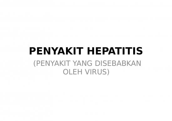 picture_Hepatitis - Penyakit Yang Disebabkan Oleh Virus