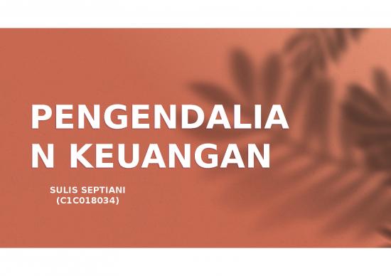 picture Powerpoint Accounting Presentation 2729 | Pengendalian Keuangan- Pentingnya Manajemen Keuangan 2