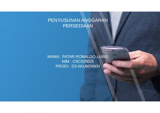 picture_Manajemen Persediaan Ppt 2822 | Penyusunan Anggaran Persediaan