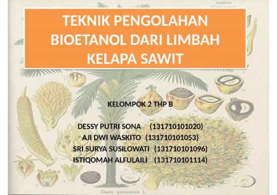 picture_Tinjauan Pustaka Adalah 2847 | Teknik Pengolahan Bioetanol Dari Limbah Kelapa Sawit