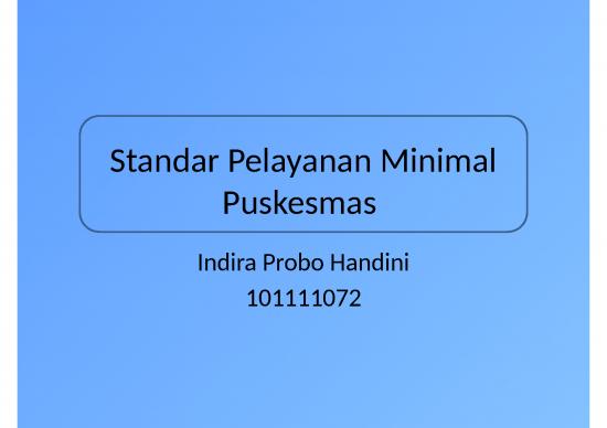 picture1_Quality Ppt 3004 | Standar Pelayanan Minimal Puskesmas Spm - Batas-batas Tertentu Untuk Mengukur Kinerja Penyelenggaraan Kewenangan Wajib Daerah