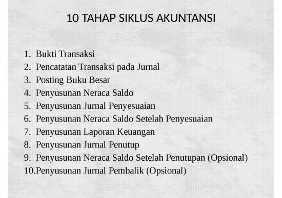 picture Presentasi Usaha Ppt 3036 | 10 Tahap Siklus Akuntansi
