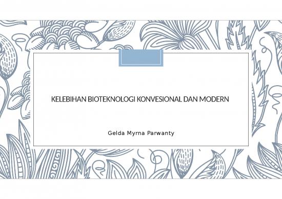 picture Produk Ppt 3065 | Kelebihan Bioteknologi Konvesional Dan Modern
