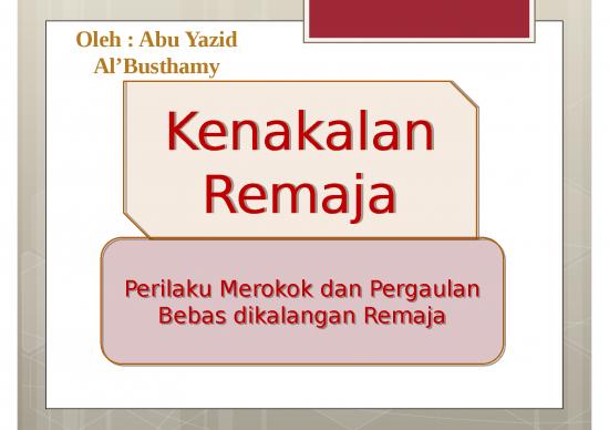 2 File Tentang Makalah Kenakalan Remaja