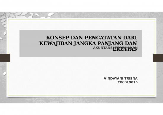 picture Premium Powerpoint Templates 3119 | Konsep Dan Pencatatan Dari Kewajiban Jangka Panjang Dan Ekuitas