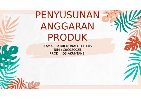 picture Produk Ppt 3133 | Penyususnan Anggaran Produk - Perencanaan Secara Terperinci Jumlah Unit Produk Yang Akan Diproduksi Selama Periode Yang Akan Datang