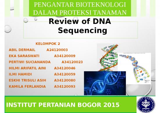picture1_Powerpoint Templates Biology 3143 | Review Of Dna Sequencing - Bioteknologi