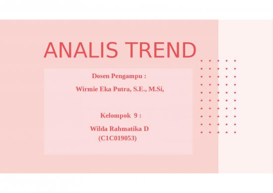 picture_Analisis Trend - Mengamati Kecenderungan Data Secara Menyeluruh Pada Suatu Kurun Waktu Yang Cukup Panjang