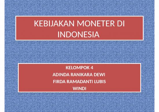 picture1_Kebijakan Moneter Ppt 3250 | Kebijakan Moneter Di Indonesia picture1_Kebijakan Moneter Ppt 3250 | Kebijakan Moneter Di Indonesia