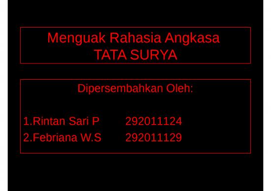 picture_Menguak Rahasia Angkasa - Tata Surya