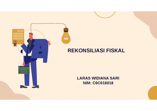 picture Power Point Laporan Keuangan 3319 | Rekonsiliasi Fiskal - Informasi Akuntansi Yang Dibuat Untuk Kepentingan Perpajakan