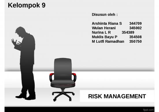 picture1_Presentasi Usaha Ppt 3422 | Risk Management - Manajemen Resiko - Resiko Yang Diambil Ketika Menentukan Seberapa Besar Modal Dan Volume Transaksi