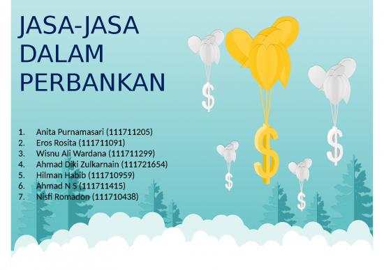 picture_Bank Presentation Ppt 3426 | Jasa-jasa Dalam Perbankan - Kegiatan Perbankan Untuk Memperlancar Kegiatan Menghimpun Dana Dan Menyalurkan Dana
