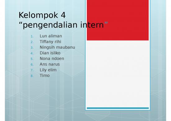 picture_Kebijakan Ppt 3442 | Pengendalian Intern - Suatu Proses Yang Dijalankan Oleh Dewan Komisaris, Manajemen Dan Personel Lain