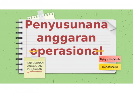 picture_Powerpoint Manajemen Pemasaran 3445 | Penyusunana Anggaran Operasional - Penyusunan Anggaran Penjualan