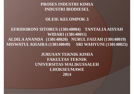 picture1_Ppt Cloud 3455 | Biodiesel - Proses Industri Kimia Biodiesel
