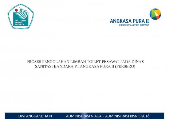 picture_Limbah Toilet Pesawat - Proses Pengolahan Limbah Toilet Pesawat Pada Dinas Sanitasi Bandara Pt Angkasa Pura Ii Persero