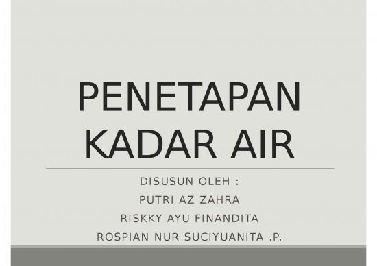picture1_Penetapan Kadar Air - Menetapkan Kadar Air Suatu Sampel Dengan Menggunakan Alat Aufhauser