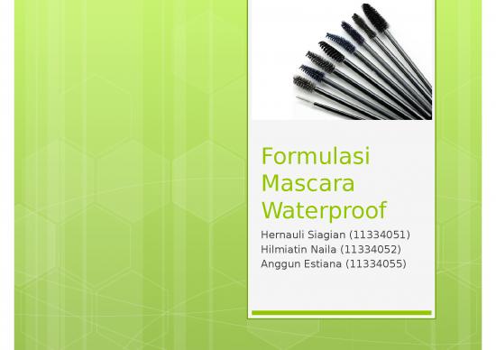 picture_Kosmetik - Formulasi Mascara Waterproof