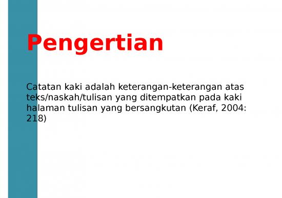 picture_Laporan Ppt 3666 | Catatan Kaki - Keterangan-keterangan Atas Teks Naskah Tulisan Yang Ditempatkan Pada Kaki Halaman Tulisan Yang Bersangkutan