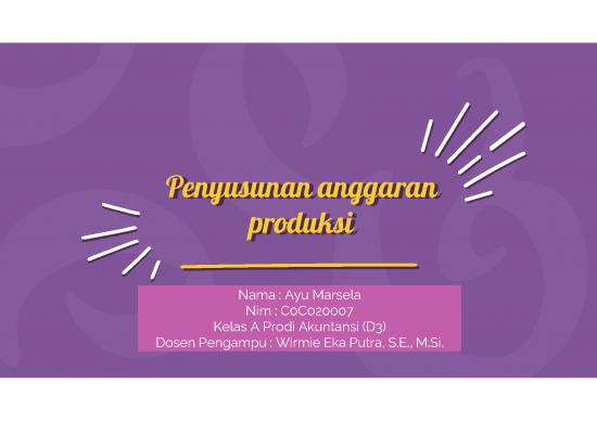 picture Akuntansi Pdf 3753 | Penyusunan Anggaran Produksi