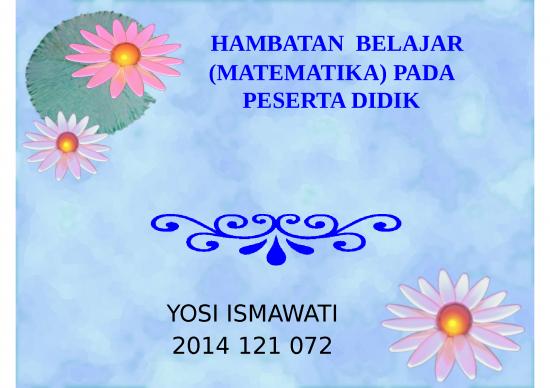 picture_Presentasi Usaha Ppt 3772 | Hambatan Belajar Matematika Pada Peserta Didik