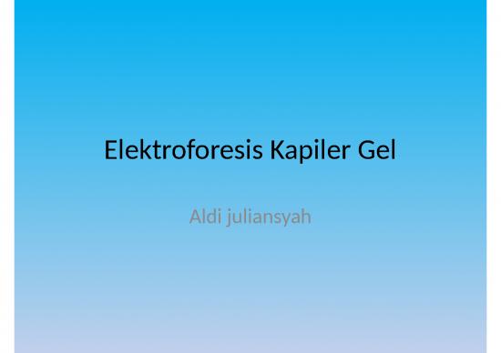 picture_Elektroforesis Kapiler Gel - Menggunakan Listrik Bertegangan Tinggi Yang Menyebabkan Molekul Netral Bergerak Ke Katoda