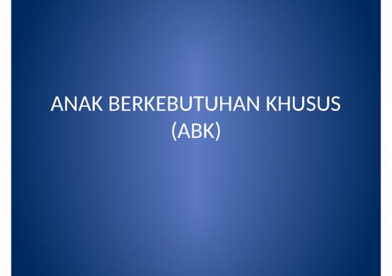 picture_Pendidikan Ppt 4055 | Abk - Anak Berkebutuhan Khusus