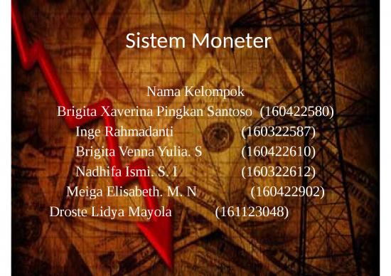picture Kebijakan Moneter Ppt 4099 | Sistem Moneter - Makro Sistem Moneter