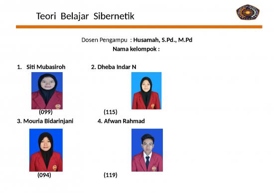 picture1_Teori Efektivitas 4100 | Teori  Belajar  Sibernetik - Belajar Adalah Pengolahan Informasi
