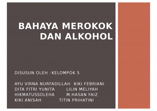 picture_Produk Ppt 4113 | Bahaya Merokok Dan Alkohol