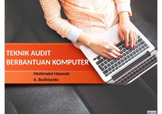 picture Power Point Laporan Keuangan 4198 | Teknik Audit Berbantuan Komputer